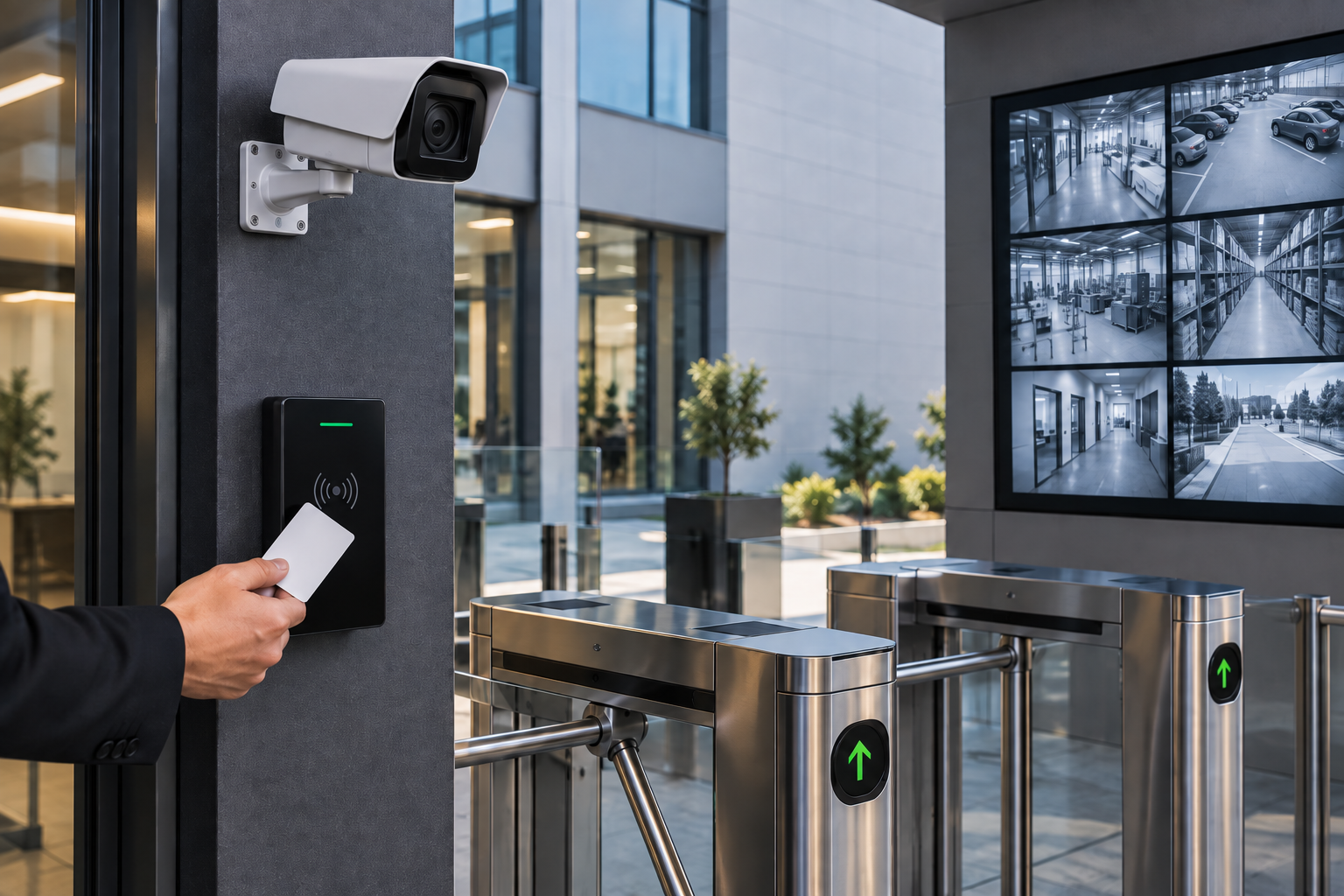 HanTech Mühendislik elektronik güvenlik sistemleri, CCTV kamera, kartlı geçiş, hırsız alarmı ve çevre güvenliği uygulamaları