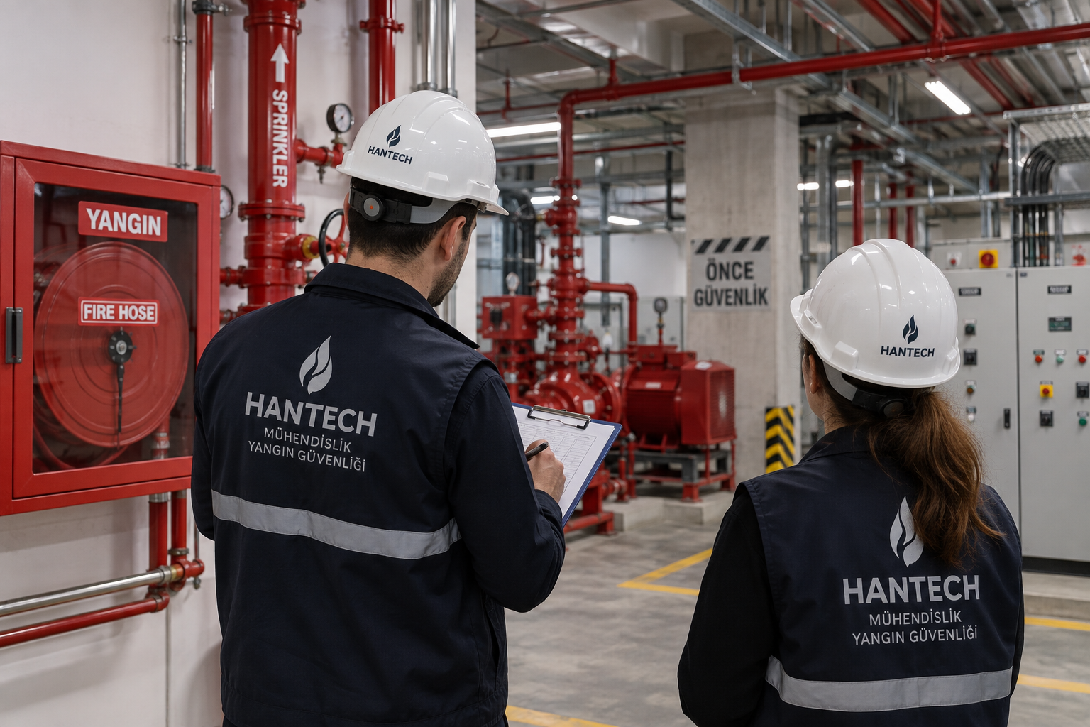 Risk Analizi | HanTech Mühendislik HanTech Mühendislik risk analizi, yangın sistemleri, elektrik altyapısı ve teknik ekipmanların saha incelemesi